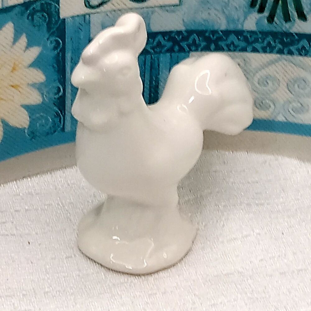 White Single Rooster Salt or Pepper Shaker Target Home Ceramics Country Decor - Picture 9 of 11